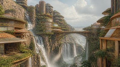 Sustainable Architecture Art concept art example
