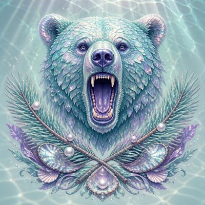Mermaidcore Aesthetic t-shirt design example
