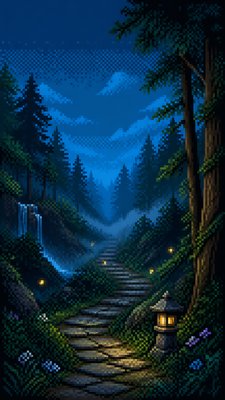 Pixel Art Style book cover example