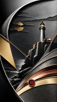 Modern Contemporary Jewelry Design poster example