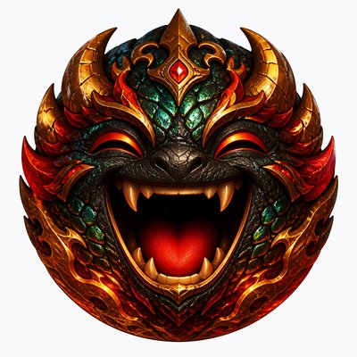 Dragoncore Aesthetic Twitch emote example