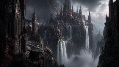 Modern Gothic Art concept art example