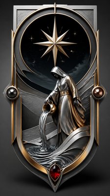 Modern Contemporary Jewelry Design tarot card example