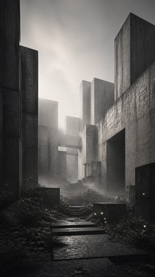 Brutalist Architecture Art book cover example