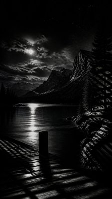 Film Noir Aesthetic phone wallpaper example
