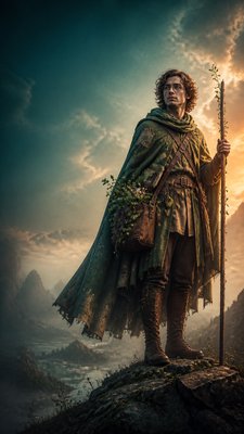Movie Poster Design character design example