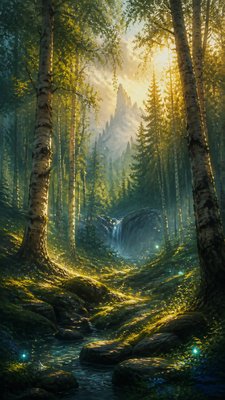 Epic Fantasy Art wall art print example