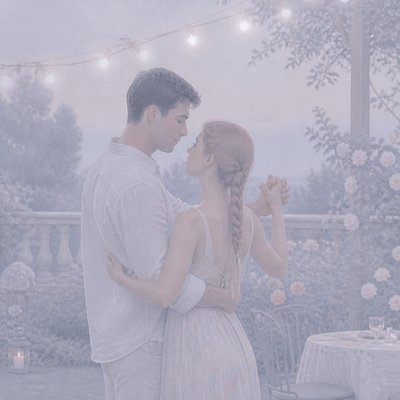 Palewave Aesthetic couple portrait example