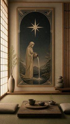 Zen Interior Design tarot card example