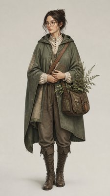 Minimalist Fashion Design character design example