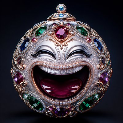 Luxury High Jewelry Design Twitch emote example