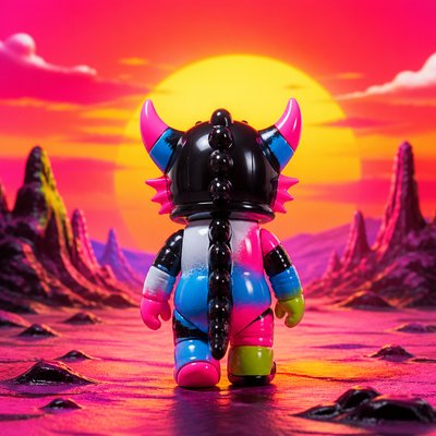 Japanese Toy Art (Sofubi) album cover example