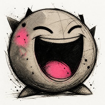 Indie/Alternative Comic Art Twitch emote example