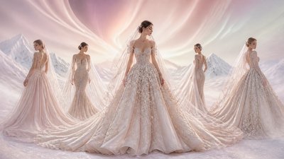Bridal Couture Fashion Design banner example