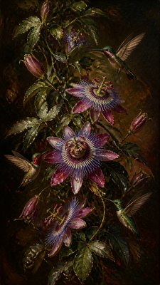 Oil Painting Art Style phone case design example
