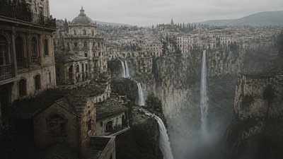 Downtown Girl Aesthetic concept art example