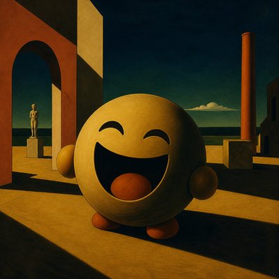 Metaphysical Painting Art Style Twitch emote example