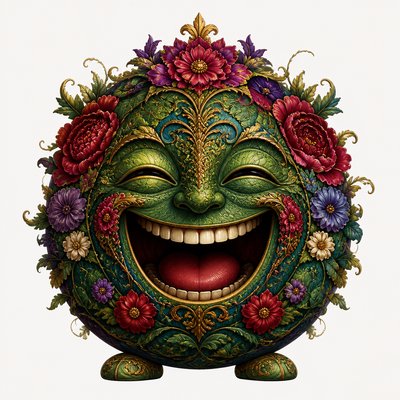 Pre-Raphaelite Art Style Twitch emote example