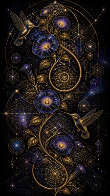 Sacred Geometric Art phone case design example
