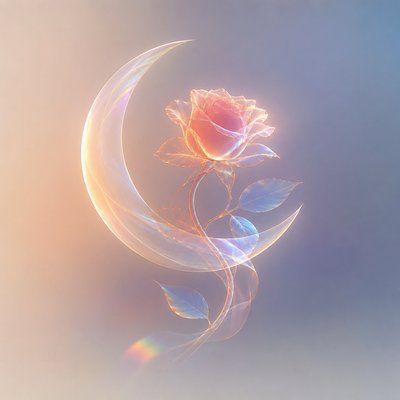 Light and Space Art Style tattoo design example