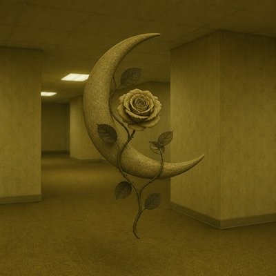 Backrooms Aesthetic tattoo design example