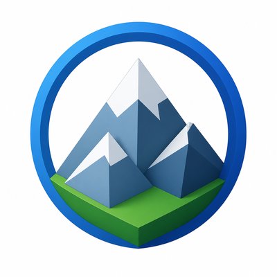 Isometric Icon Design logo concept example