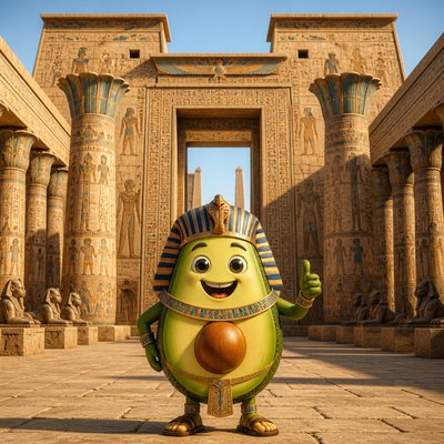 Ancient Egyptian Architecture sticker example