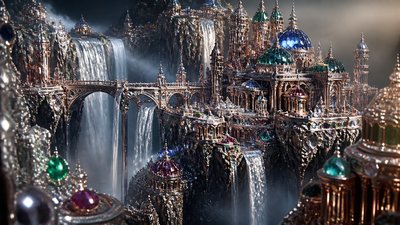 Luxury High Jewelry Design concept art example