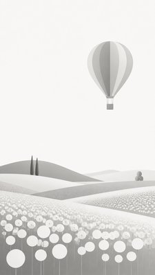 Modern Minimalist Furniture Art greeting card example
