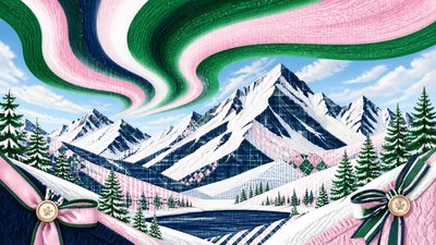 Preppy Aesthetic banner example