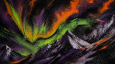 Expressionism Art Style banner example