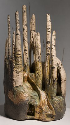 Contemporary Sculptural Ceramic Art Style wall art print example