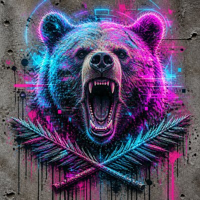 Augmented Reality Graffiti t-shirt design example
