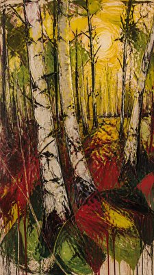 Neo-Expressionist Figurative Art Style wall art print example