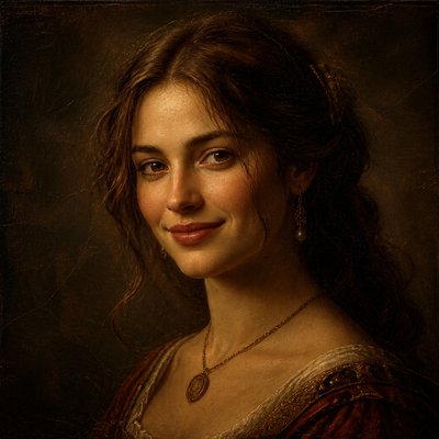 Renaissance Portrait Art Style profile picture example