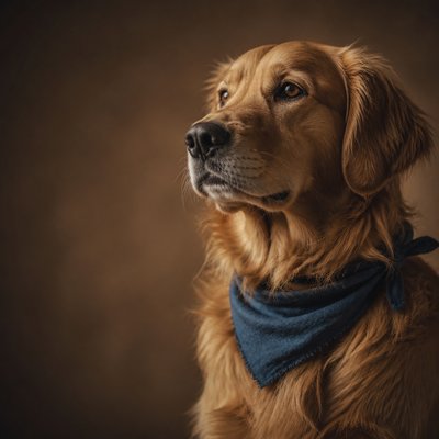 Fine Art Photography Style pet portrait example