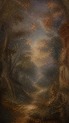 Fresco Narrative Renaissance Art Style book cover example