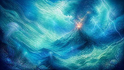 Ocean Nature Art YouTube thumbnail example
