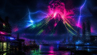 Cyberpunk Art Style YouTube thumbnail example