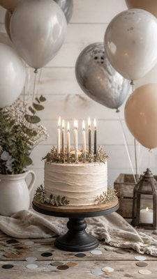 Modern Farmhouse Interior Design birthday card example