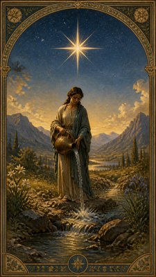 Landscape Nature Art tarot card example