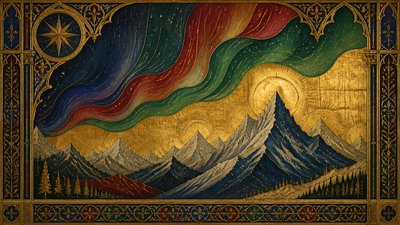 Gothic Art Style banner example