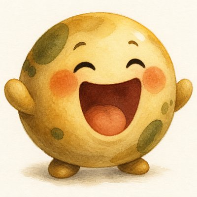 Storybook Watercolor Twitch emote example