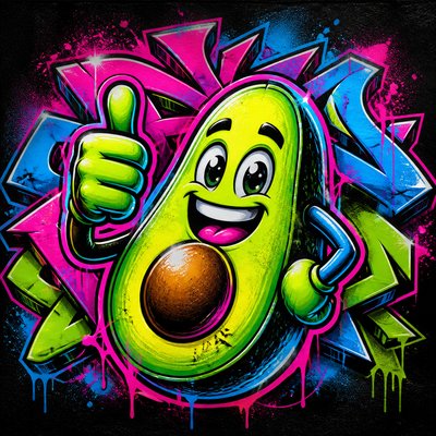 Graffiti Art Style sticker