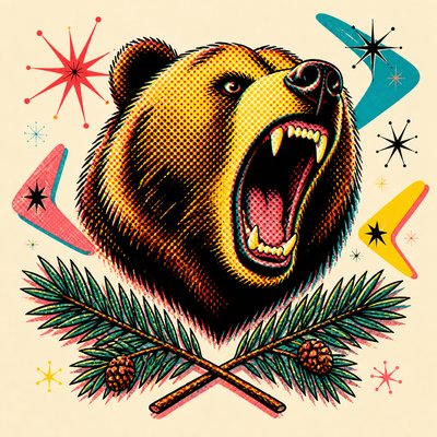 Retro Pop Art Style t-shirt design example