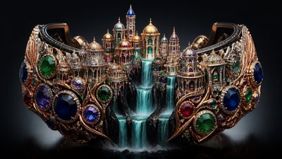 Statement Jewelry Design concept art example