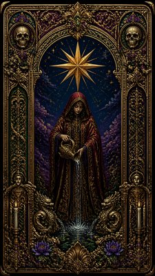 Victorian Architecture Art tarot card example