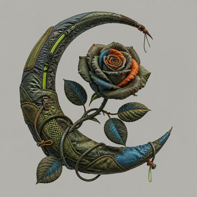 Gorpcore Aesthetic tattoo design example