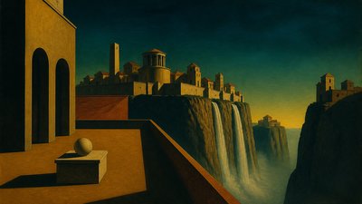Metaphysical Painting Art Style concept art example
