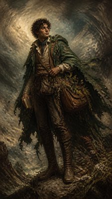 Romantic Classical Art Style character design example